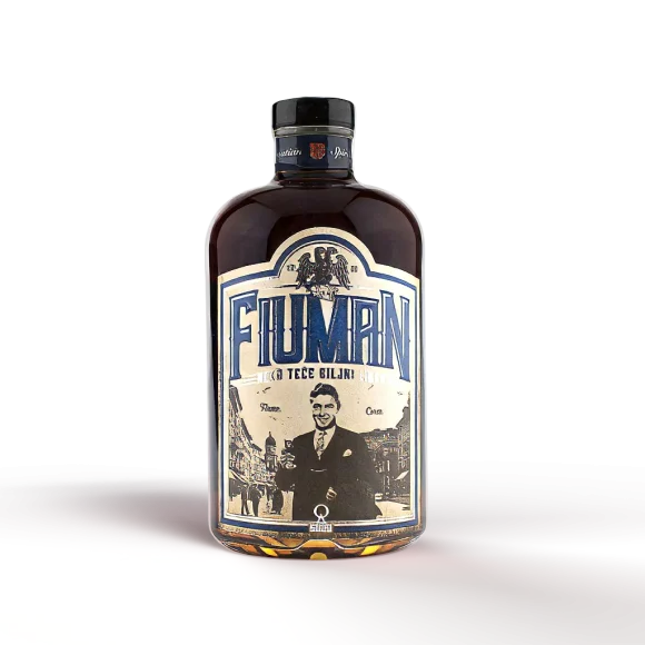 Fiuman biljni liker 0,7L – premium craft liker s Kvarnera