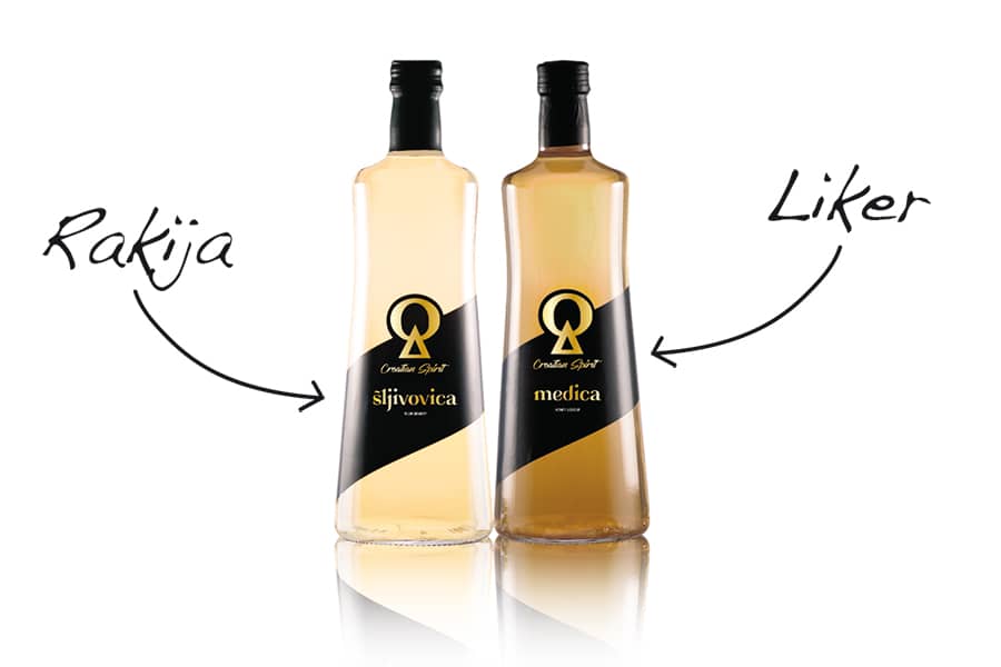 Suza rakije i likeri - Suza T.B. - Croatian Spirit