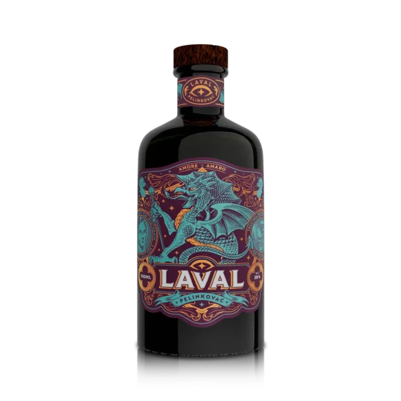 Laval Pelinkovac 700 ml – premium herbal liqueur by Suza-TB from Kvarner