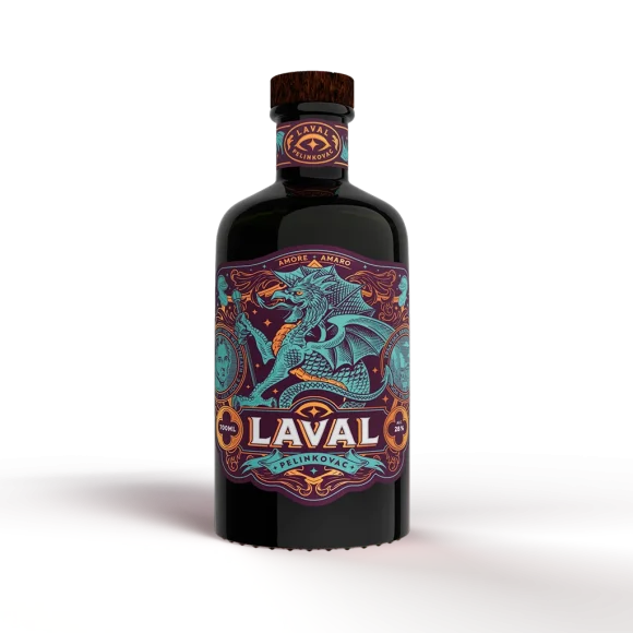 Laval Pelinkovac 700 ml – premium biljni liker Suza-TB iz Kvarnera