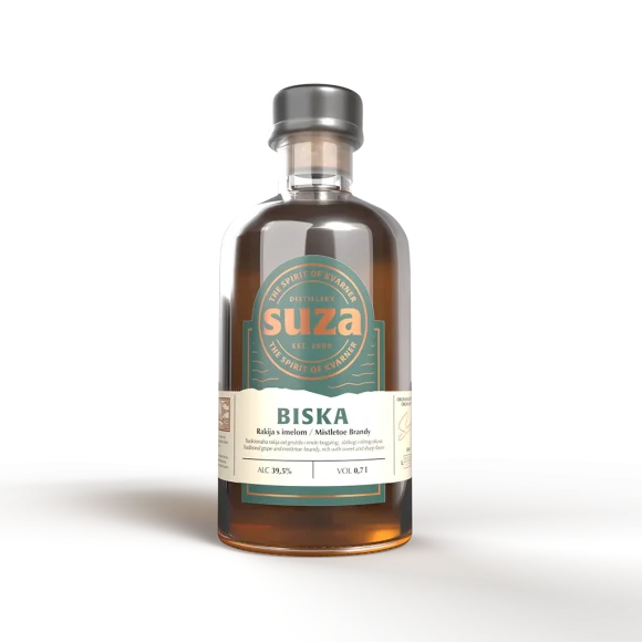 Biska rakija 0,7L – Suza | Premium rakija od imele