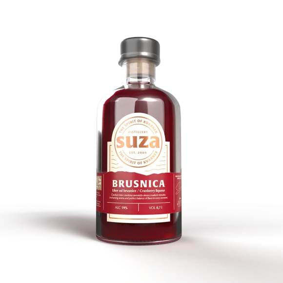 Suza Brusnica 0,7L – liker od brusnice